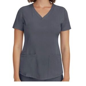 Healing Hands V-neck Scrub Top Size Small